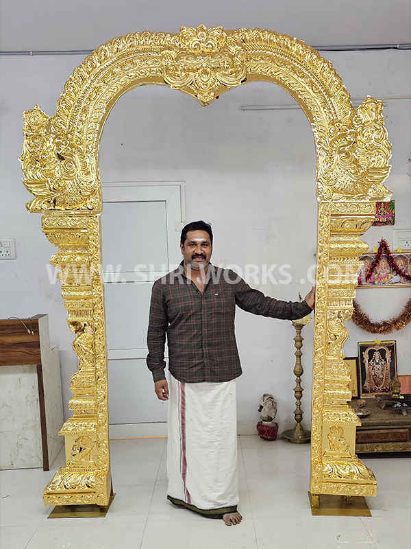 gold plated prabhavali